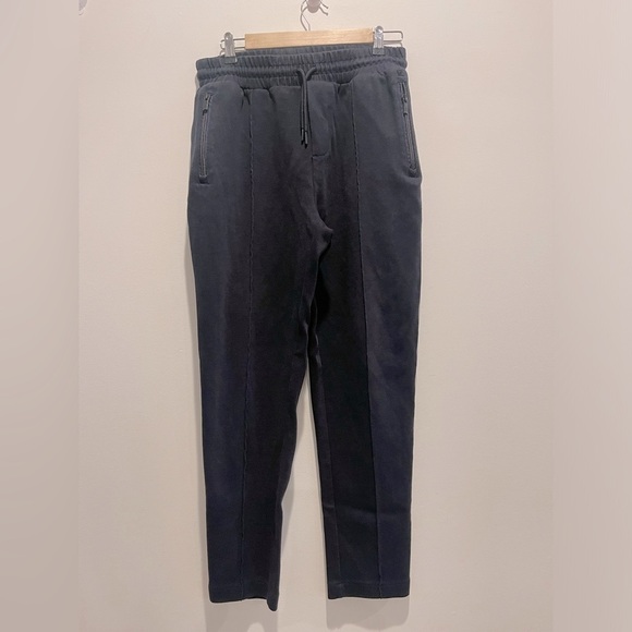 Scotch & Soda Navy Sweatpants with Tapered Leg size M EUC - Picture 1 of 11